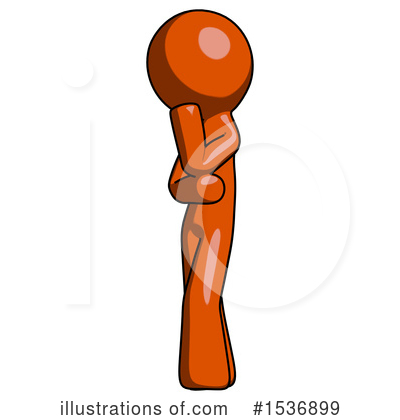 Royalty-Free (RF) Orange Design Mascot Clipart Illustration by Leo Blanchette - Stock Sample #1536899