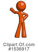 Orange Design Mascot Clipart #1536917 by Leo Blanchette
