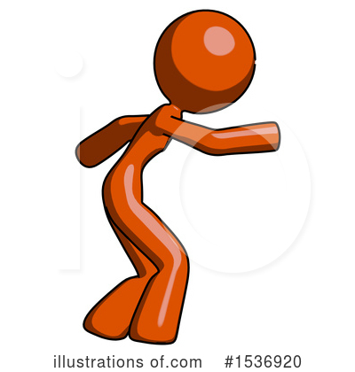 Royalty-Free (RF) Orange Design Mascot Clipart Illustration by Leo Blanchette - Stock Sample #1536920