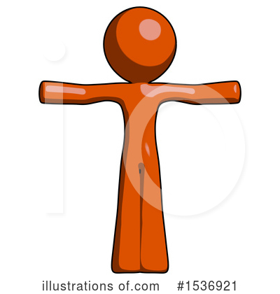 Royalty-Free (RF) Orange Design Mascot Clipart Illustration by Leo Blanchette - Stock Sample #1536921
