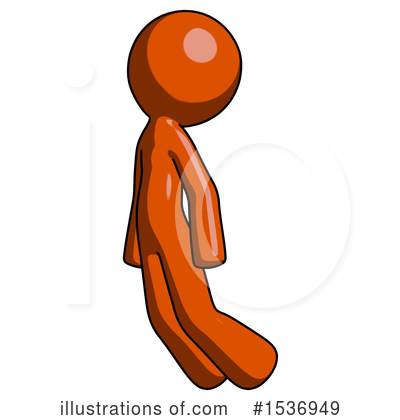 Royalty-Free (RF) Orange Design Mascot Clipart Illustration by Leo Blanchette - Stock Sample #1536949