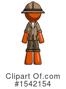 Orange Design Mascot Clipart #1542154 by Leo Blanchette