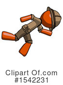 Orange Design Mascot Clipart #1542231 by Leo Blanchette