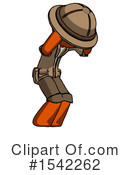 Orange Design Mascot Clipart #1542262 by Leo Blanchette