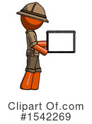 Orange Design Mascot Clipart #1542269 by Leo Blanchette