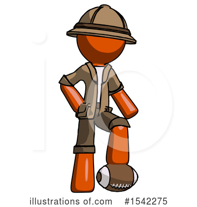 Royalty-Free (RF) Orange Design Mascot Clipart Illustration by Leo Blanchette - Stock Sample #1542275