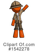 Orange Design Mascot Clipart #1542278 by Leo Blanchette