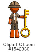 Orange Design Mascot Clipart #1542330 by Leo Blanchette