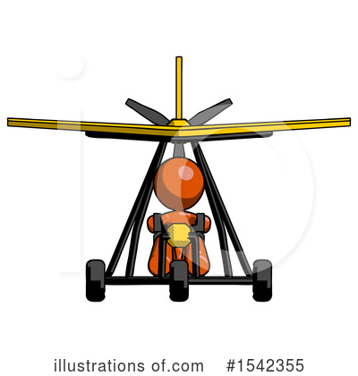 Royalty-Free (RF) Orange Design Mascot Clipart Illustration by Leo Blanchette - Stock Sample #1542355