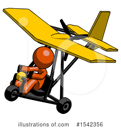 Royalty-Free (RF) Orange Design Mascot Clipart Illustration by Leo Blanchette - Stock Sample #1542356