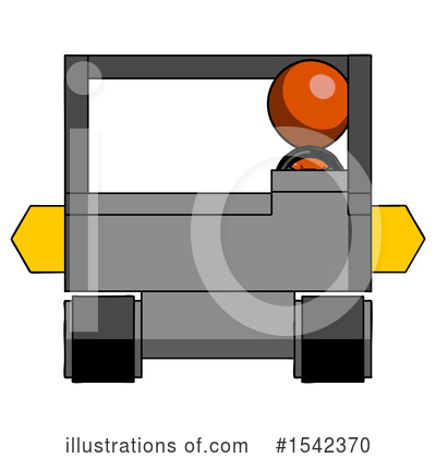 Royalty-Free (RF) Orange Design Mascot Clipart Illustration by Leo Blanchette - Stock Sample #1542370