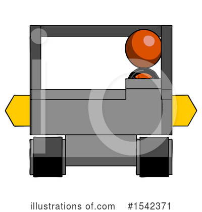 Royalty-Free (RF) Orange Design Mascot Clipart Illustration by Leo Blanchette - Stock Sample #1542371