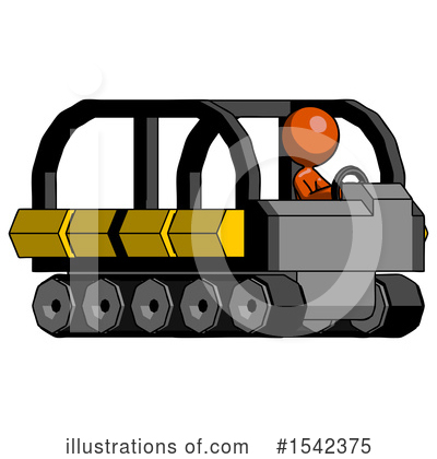 Royalty-Free (RF) Orange Design Mascot Clipart Illustration by Leo Blanchette - Stock Sample #1542375