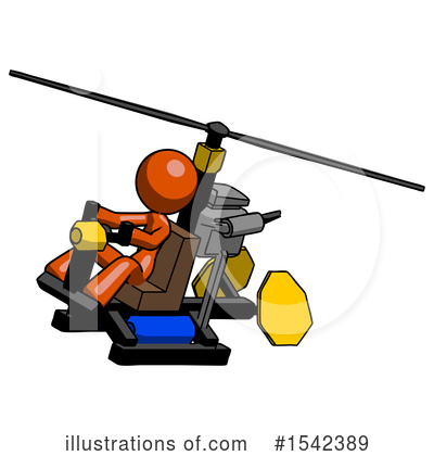 Royalty-Free (RF) Orange Design Mascot Clipart Illustration by Leo Blanchette - Stock Sample #1542389
