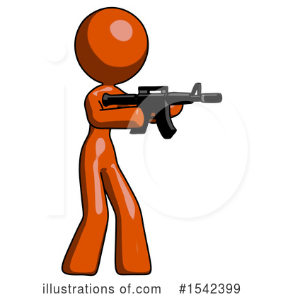 Royalty-Free (RF) Orange Design Mascot Clipart Illustration by Leo Blanchette - Stock Sample #1542399
