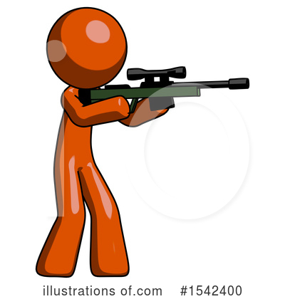 Royalty-Free (RF) Orange Design Mascot Clipart Illustration by Leo Blanchette - Stock Sample #1542400
