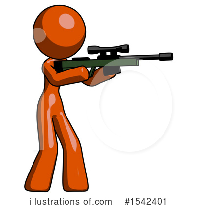 Royalty-Free (RF) Orange Design Mascot Clipart Illustration by Leo Blanchette - Stock Sample #1542401