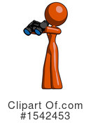 Orange Design Mascot Clipart #1542453 by Leo Blanchette