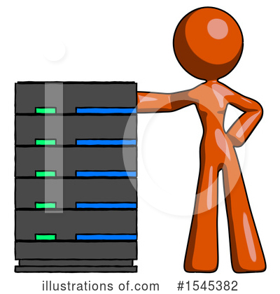 Server Clipart #1545382 by Leo Blanchette