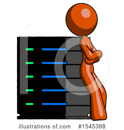 Server Clipart #1545388 by Leo Blanchette