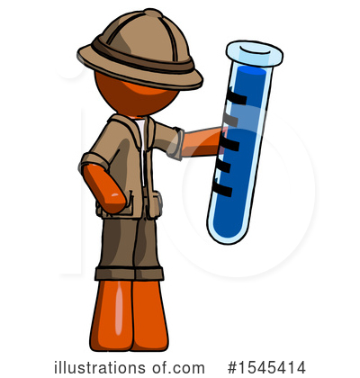 Test Tube Clipart #1545414 by Leo Blanchette