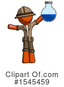 Orange Design Mascot Clipart #1545459 by Leo Blanchette