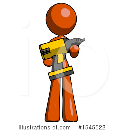 Royalty-Free (RF) Orange Design Mascot Clipart Illustration by Leo Blanchette - Stock Sample #1545522