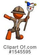 Orange Design Mascot Clipart #1545595 by Leo Blanchette