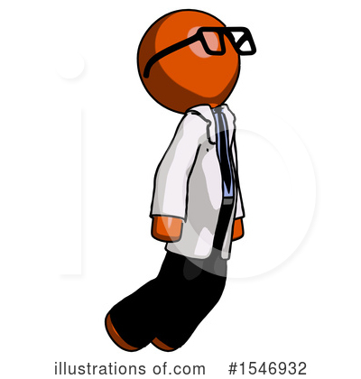 Royalty-Free (RF) Orange Design Mascot Clipart Illustration by Leo Blanchette - Stock Sample #1546932
