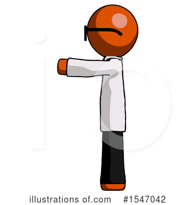 Royalty-Free (RF) Orange Design Mascot Clipart Illustration by Leo Blanchette - Stock Sample #1547042