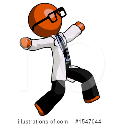 Royalty-Free (RF) Orange Design Mascot Clipart Illustration by Leo Blanchette - Stock Sample #1547044