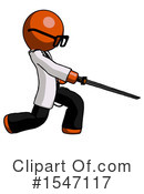 Orange Design Mascot Clipart #1547117 by Leo Blanchette