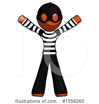 Royalty-Free (RF) Orange Design Mascot Clipart Illustration by Leo Blanchette - Stock Sample #1556260