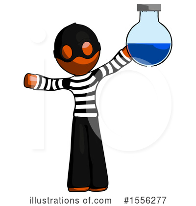 Royalty-Free (RF) Orange Design Mascot Clipart Illustration by Leo Blanchette - Stock Sample #1556277