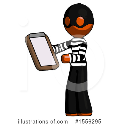 Royalty-Free (RF) Orange Design Mascot Clipart Illustration by Leo Blanchette - Stock Sample #1556295