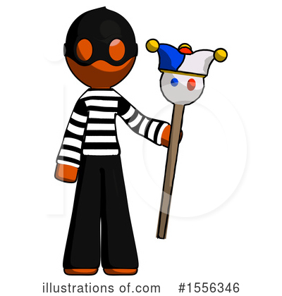 Royalty-Free (RF) Orange Design Mascot Clipart Illustration by Leo Blanchette - Stock Sample #1556346