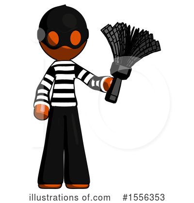Royalty-Free (RF) Orange Design Mascot Clipart Illustration by Leo Blanchette - Stock Sample #1556353