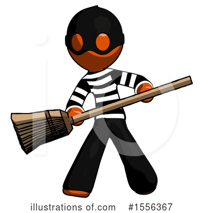 Royalty-Free (RF) Orange Design Mascot Clipart Illustration by Leo Blanchette - Stock Sample #1556367