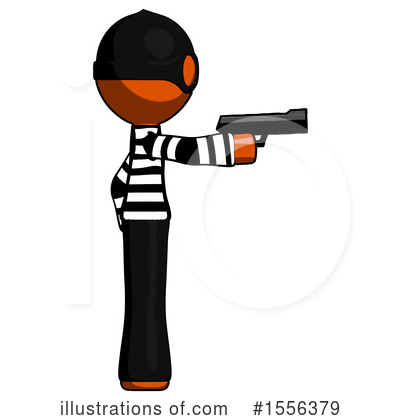 Royalty-Free (RF) Orange Design Mascot Clipart Illustration by Leo Blanchette - Stock Sample #1556379