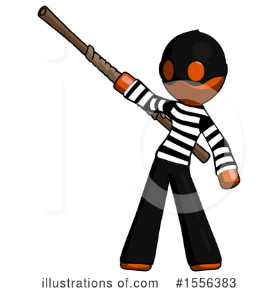 Royalty-Free (RF) Orange Design Mascot Clipart Illustration by Leo Blanchette - Stock Sample #1556383