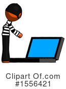 Orange Design Mascot Clipart #1556421 by Leo Blanchette