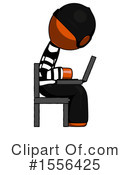 Orange Design Mascot Clipart #1556425 by Leo Blanchette