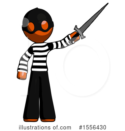 Royalty-Free (RF) Orange Design Mascot Clipart Illustration by Leo Blanchette - Stock Sample #1556430