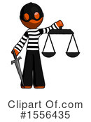 Orange Design Mascot Clipart #1556435 by Leo Blanchette