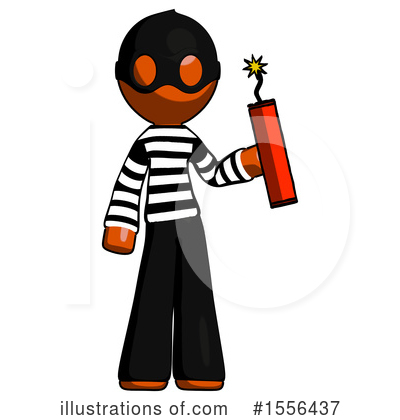 Royalty-Free (RF) Orange Design Mascot Clipart Illustration by Leo Blanchette - Stock Sample #1556437
