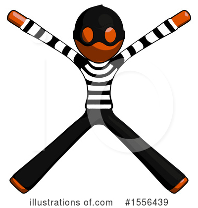 Royalty-Free (RF) Orange Design Mascot Clipart Illustration by Leo Blanchette - Stock Sample #1556439