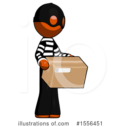 Royalty-Free (RF) Orange Design Mascot Clipart Illustration by Leo Blanchette - Stock Sample #1556451