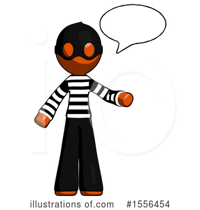 Royalty-Free (RF) Orange Design Mascot Clipart Illustration by Leo Blanchette - Stock Sample #1556454