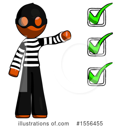 Royalty-Free (RF) Orange Design Mascot Clipart Illustration by Leo Blanchette - Stock Sample #1556455
