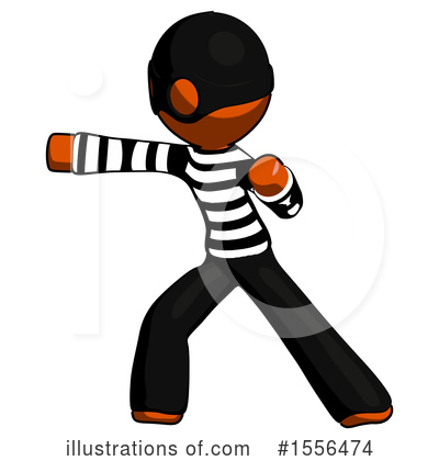 Royalty-Free (RF) Orange Design Mascot Clipart Illustration by Leo Blanchette - Stock Sample #1556474